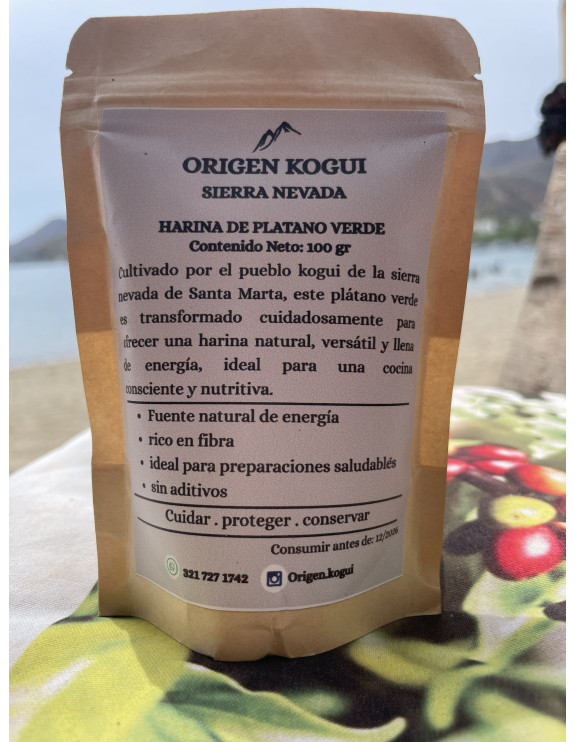 Origen Kogui - Harina de Platano Verde